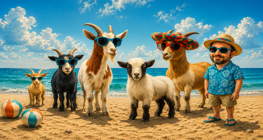 goats on the beach band